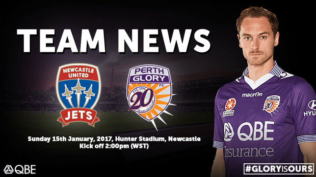 TEAM NEWS: Newcastle Jets vs Perth Glory. - Perth Glory