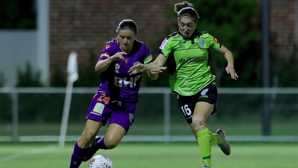 Glory v Canberra - Tash Rigby challenge