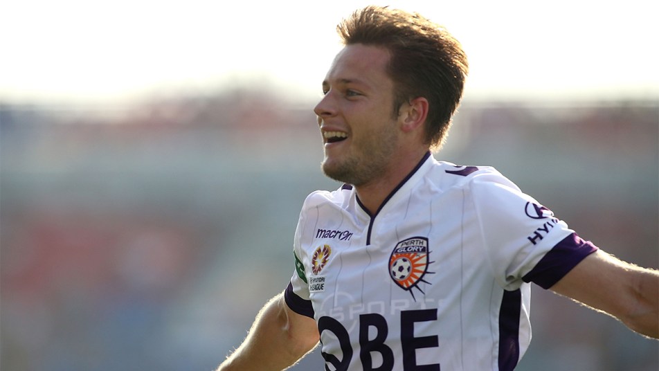 Chris Harold - aeroplane celebration