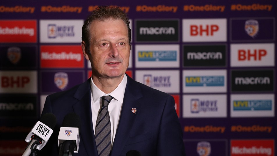 Return to training - Tony Pignata close-up