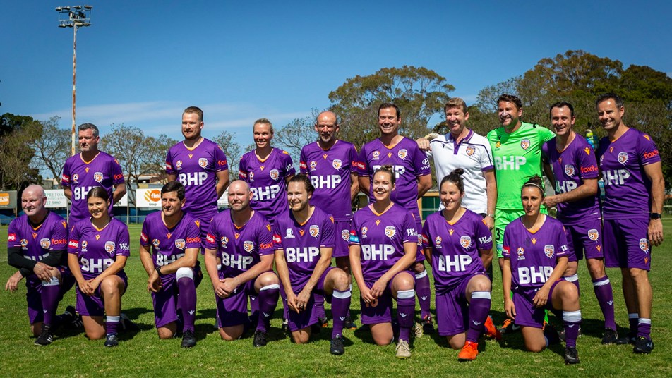 Glory Legends v PCH - Tom - Glory team group