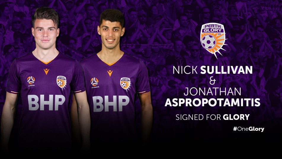 Jonathan Aspropotamitis and Nick Sullivan signing graphic