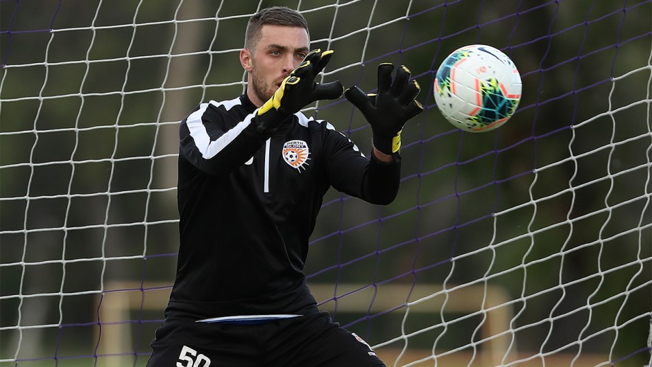 Return to training - Daniel Margush catching