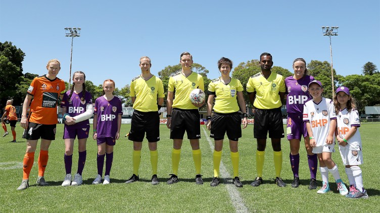 W-League - Glory v Roar - captains line-up