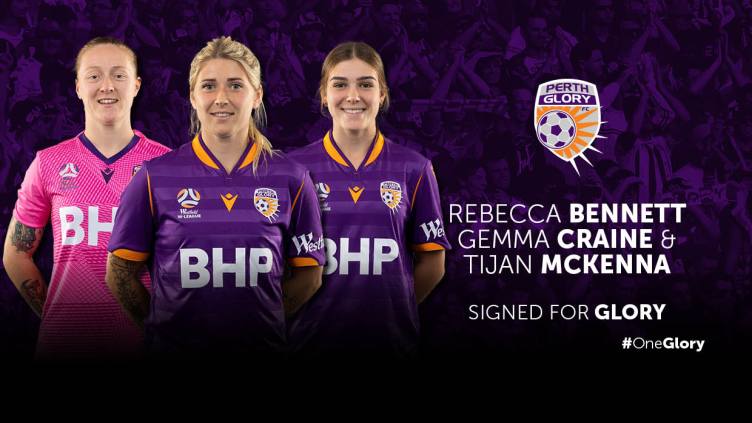 Bennett, Craine and McKenna signing graphic