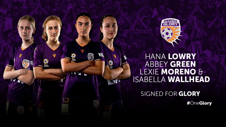 Green, Lowry, Moreno and Wallhead signing graphic