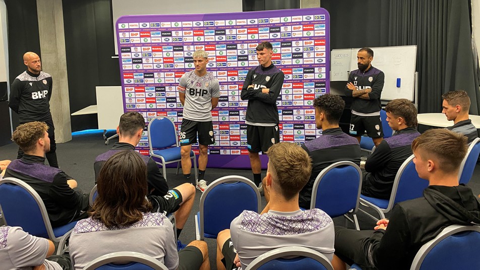 NPL Captaincy Event - Gio Colli, Chris Donnell and Diego Castro
