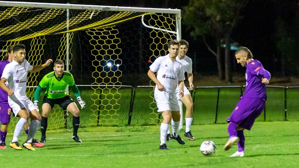 NPL 2021 - Glory v Cockburn - Adam Zimarino scores