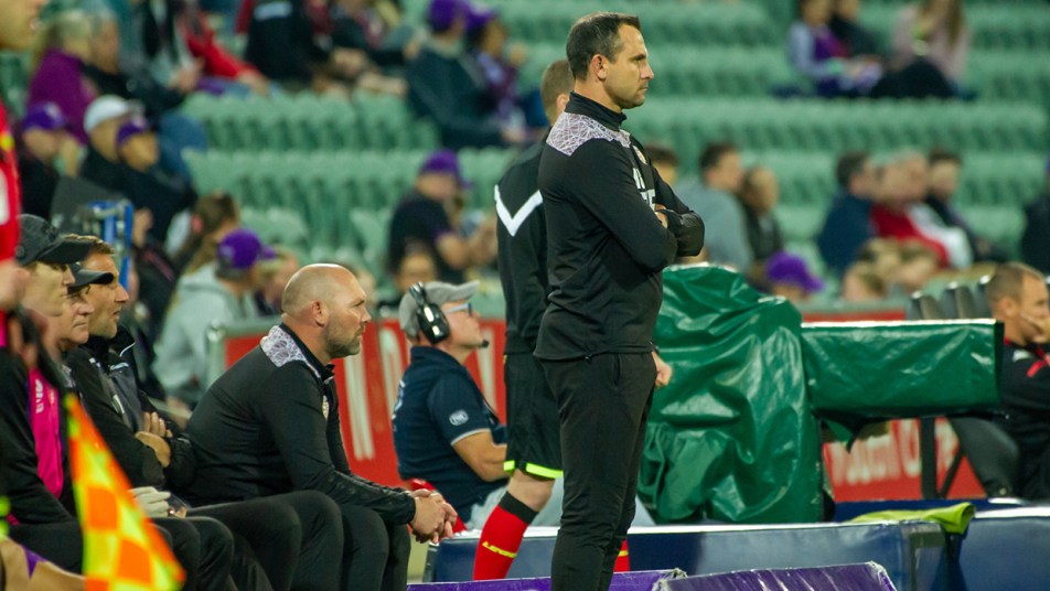 Glory v WSW 2021 - VIP -  Richard Garcia on the bench