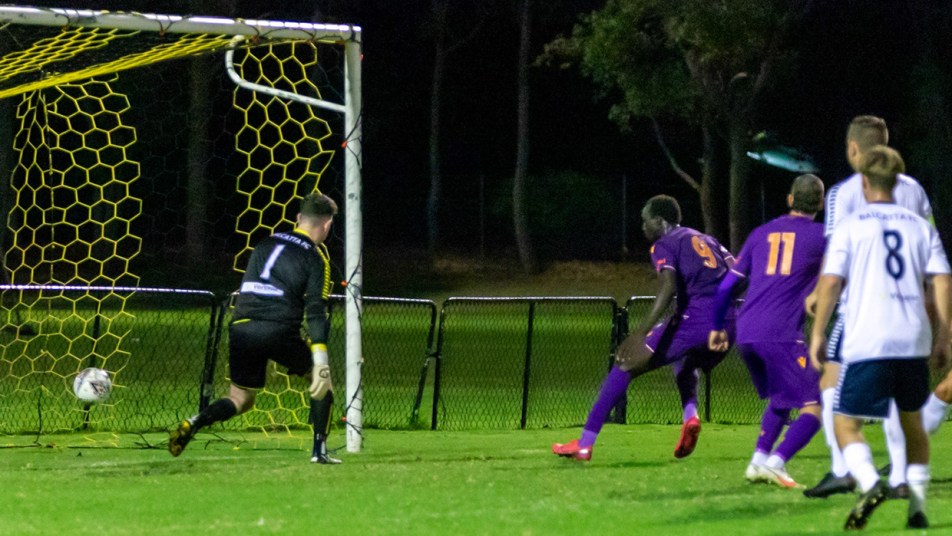NPL 2021 - Glory v Balcatta - Josh Anasmo scores