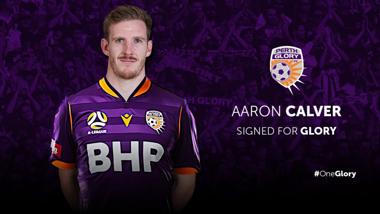 Aaron Calver signing graphic