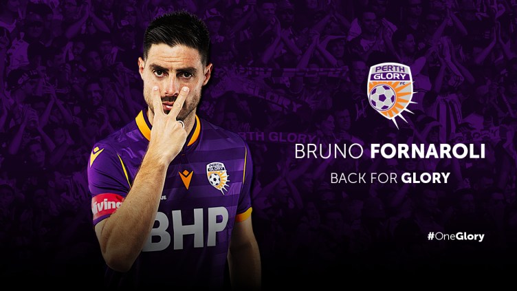 Bruno Fornaroli signing graphic