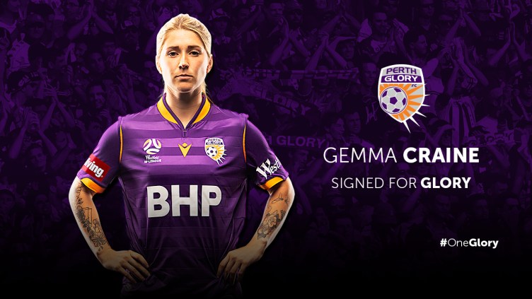 Gemma Craine re-signing graphic