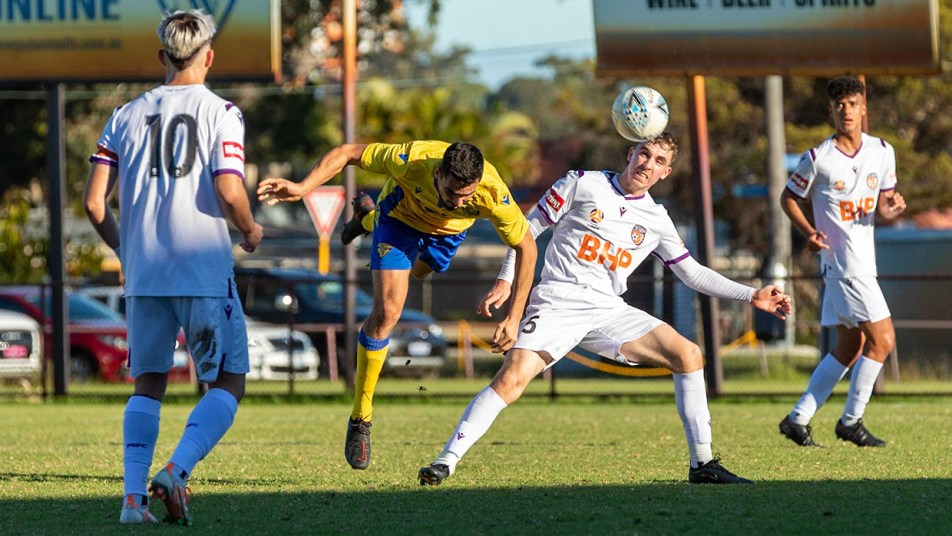 NPL 2021 - Inglewood Utd v Glory - Aidan Coyne