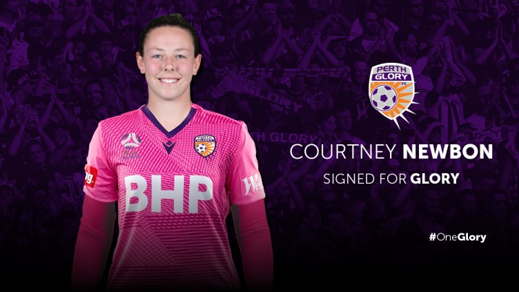 Courtney Newbon signing graphic