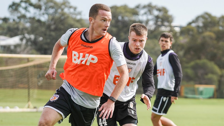 Brandon O'Neill in training