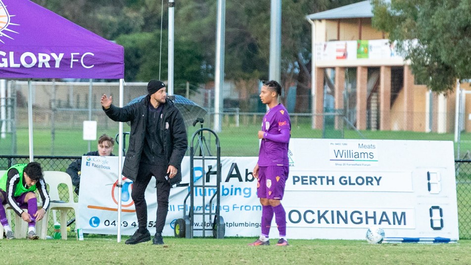 NPL 2021 - Glory v Rockingham - Ruben Zadkovich
