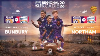 Glory Men to take on Adelaide United in Bunbury and Northam during 2026 Regional Tour