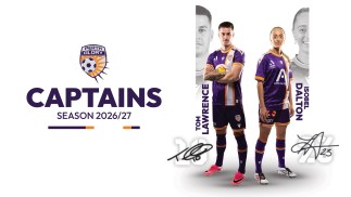 Lawrence and Dalton to lead Glory in the 2026/27 A-Leagues Season